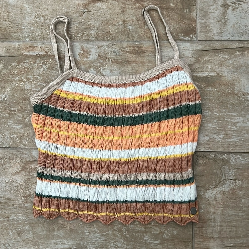 Roxy sweater tank XS